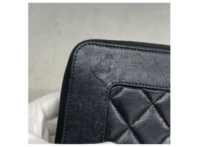 Chanel Mademoiselle Lang Wallet Schwarz - Ansicht 7