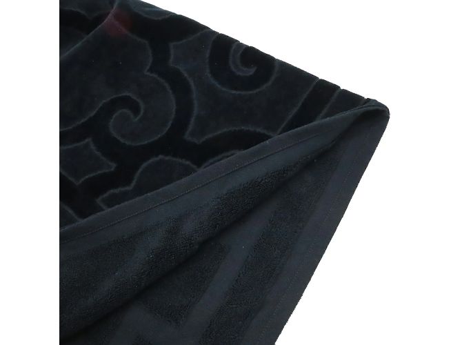Borsa da spiaggia Chanel Coco Mark Nero - vista 9