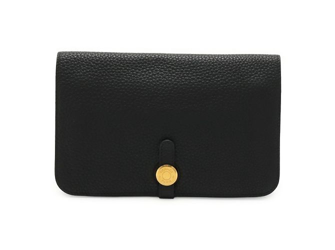 Hermès HERMES Dogon Poche Borsa a Vita Nero - vista 2
