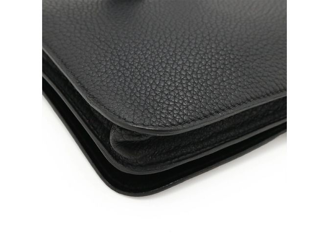 Hermès HERMES Dogon Poche Borsa a Vita Nero - vista 4