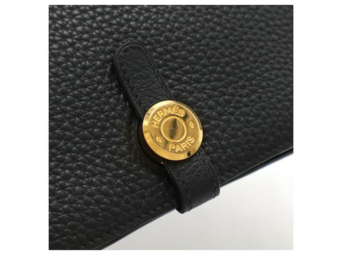 Hermès HERMES Dogon Poche Borsa a Vita Nero - vista 5