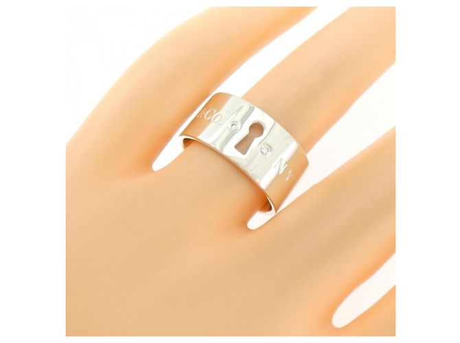 Tiffany & Co Tiffany Diamantring aus Silber - Ansicht 5