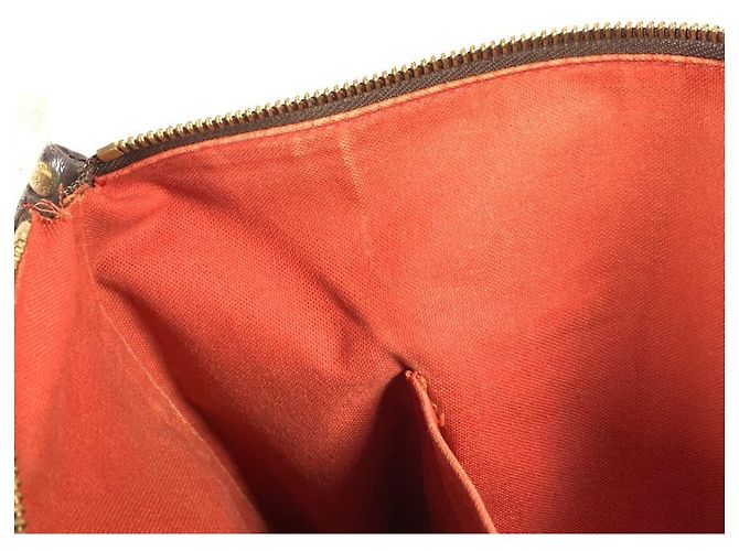 Borsa a Spalla Damier Illovo MM di Louis Vuitton Marrone Damier ebene - vista 16