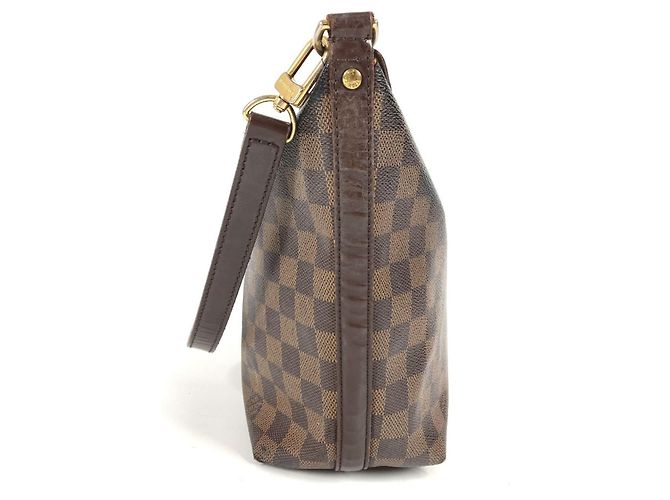 Borsa a Spalla Damier Illovo MM di Louis Vuitton Marrone Damier ebene - vista 4