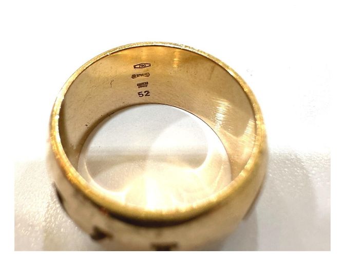 Bulgari Anello Monologo in Oro Rosa 18K Bvlgari D'oro - vista 4