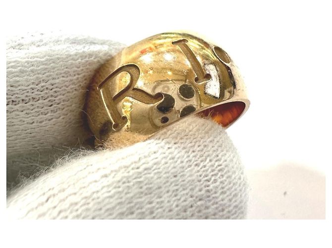 Bulgari Anello Monologo in Oro Rosa 18K Bvlgari D'oro - vista 6