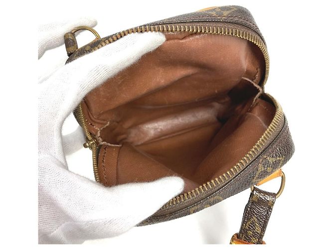 Borsa a tracolla Mini Amazon Monogramma Louis Vuitton Marrone - vista 11