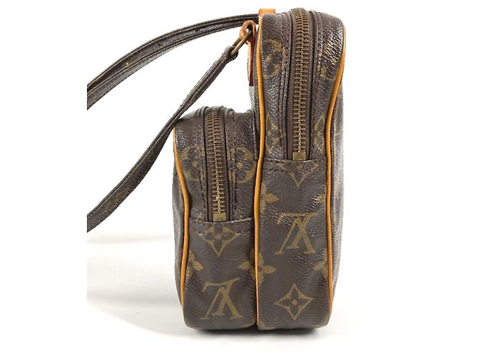 Borsa a tracolla Mini Amazon Monogramma Louis Vuitton Marrone - vista 3