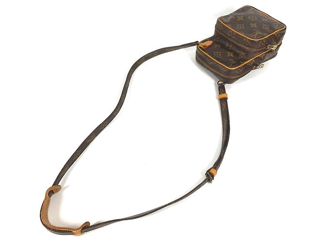 Borsa a tracolla Mini Amazon Monogramma Louis Vuitton Marrone - vista 8