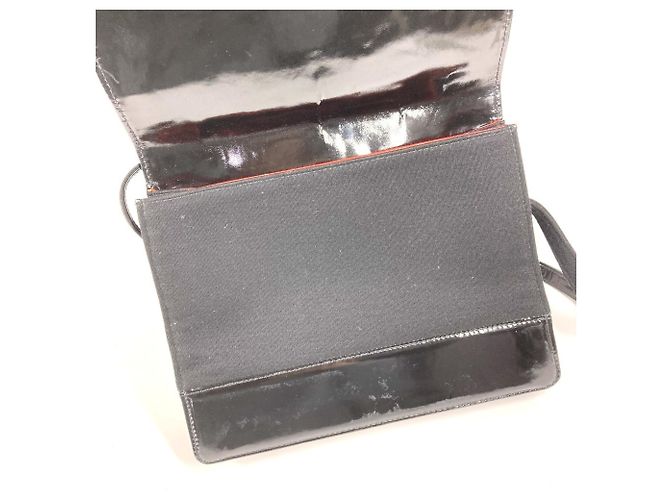 Chanel Vintage CC Coco Mark Logo Flap Shoulder Bag Black - view 15