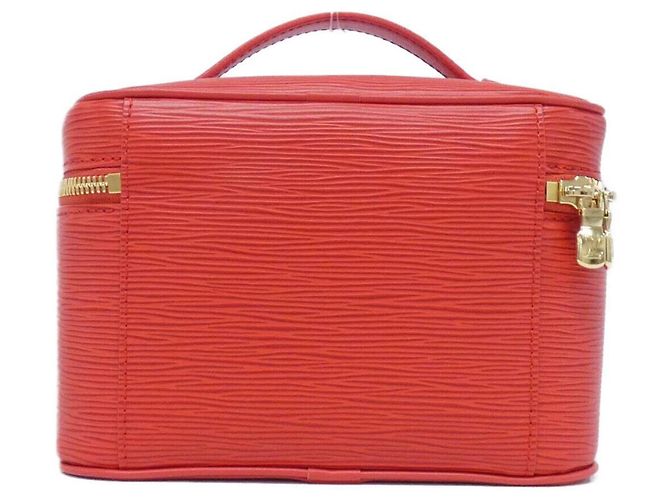 Borsa a mano mini Nice Epi Louis Vuitton Rosso - vista 2