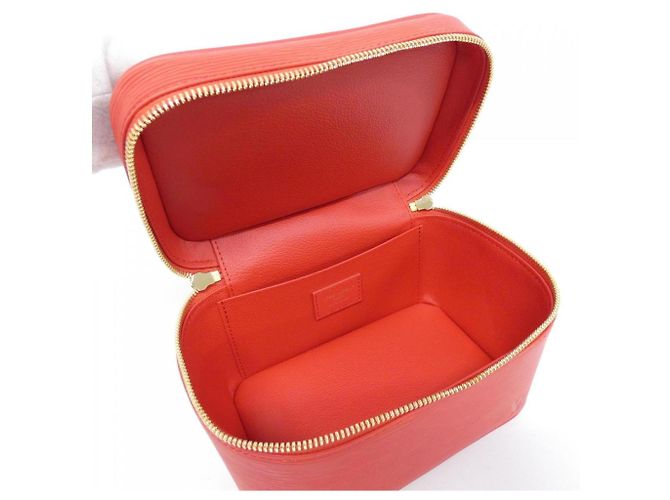 Borsa a mano mini Nice Epi Louis Vuitton Rosso - vista 7