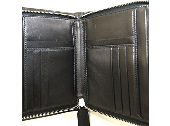 Borsa a spalla Pochette in nylon e pelle nera Prada Nero - vista 7
