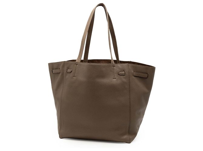 Céline Celine Kleine Braune Leder Phantom Cabas Tasche - Ansicht 2