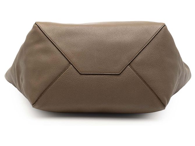 Céline Celine Kleine Braune Leder Phantom Cabas Tasche - Ansicht 3