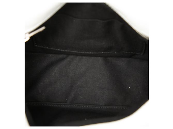 Borsa a spalla Monaco piccola in pelle di vitello bianca Balenciaga Bianco - vista 4
