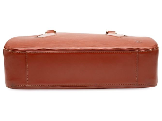 Louis Vuitton Marrone Epi Voltaire - vista 3