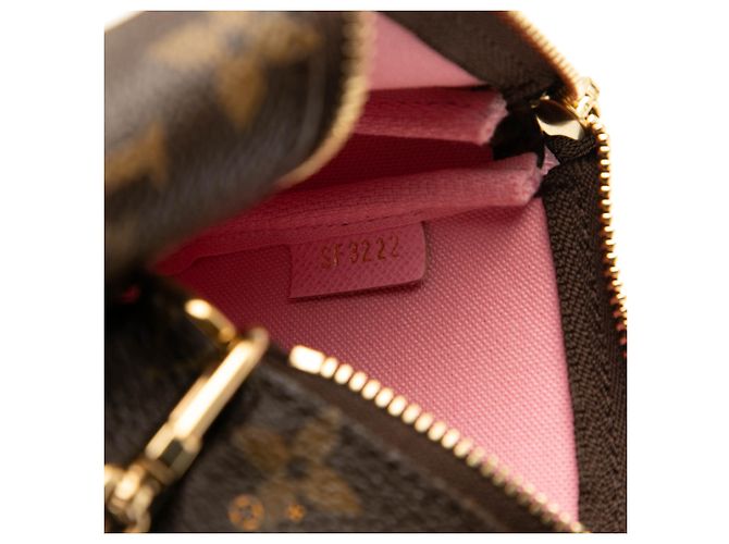 Mini Pochette Accessoires Vivienne a Parigi in Monogramma Marrone Louis Vuitton - vista 5