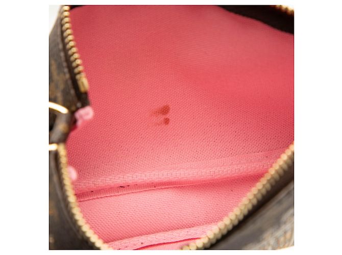Mini Pochette Accessoires Vivienne a Parigi in Monogramma Marrone Louis Vuitton - vista 7
