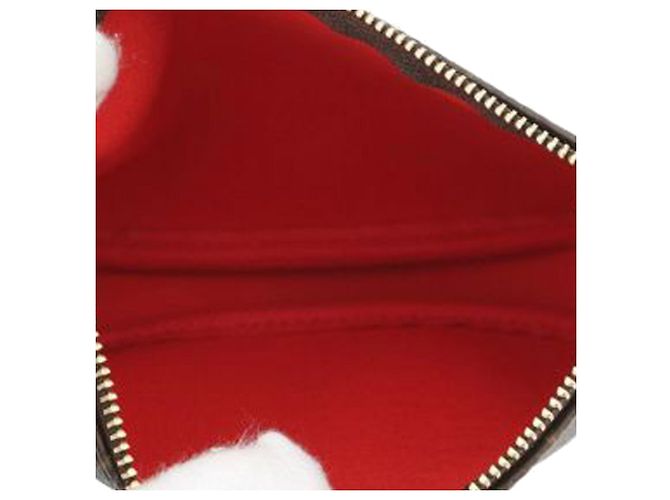 Mini Pochette Accessoires Vivienne Natale Monogramma Marrone Louis Vuitton - vista 4
