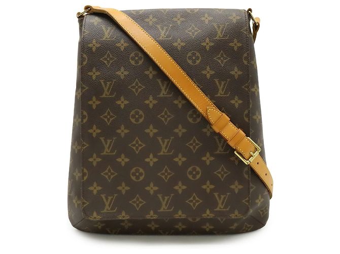 Borsa a Spalla Musette Monogram Louis Vuitton Marrone Monogramma - vista 2