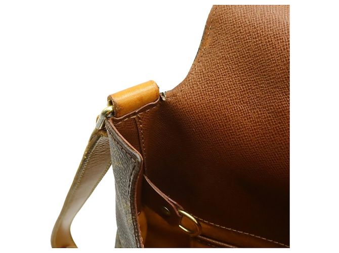 Borsa a Spalla Musette Monogram Louis Vuitton Marrone Monogramma - vista 7