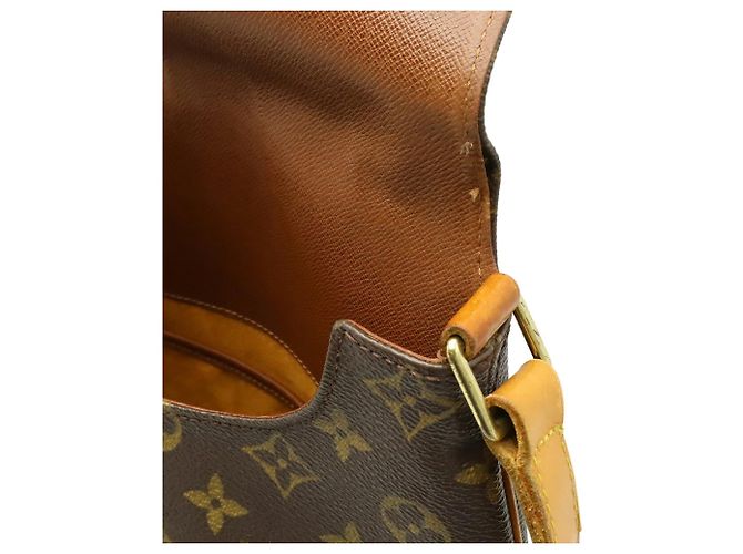 Borsa a Spalla Musette Monogram Louis Vuitton Marrone Monogramma - vista 9