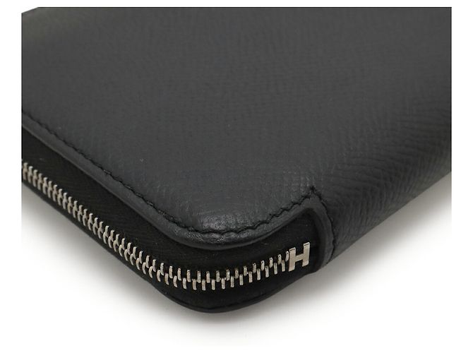 Monedero compacto Azap Silkin de Hermès Negro - vista 4