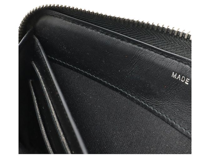 Cartera Larga Chanel Deauville Line Castaño Negro - vista 7