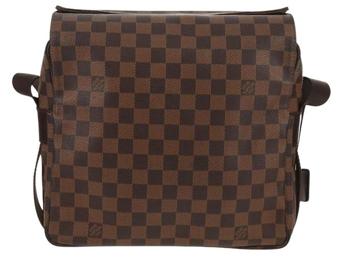 Borsa a mano Naviglio Damier Louis Vuitton Marrone - vista 2