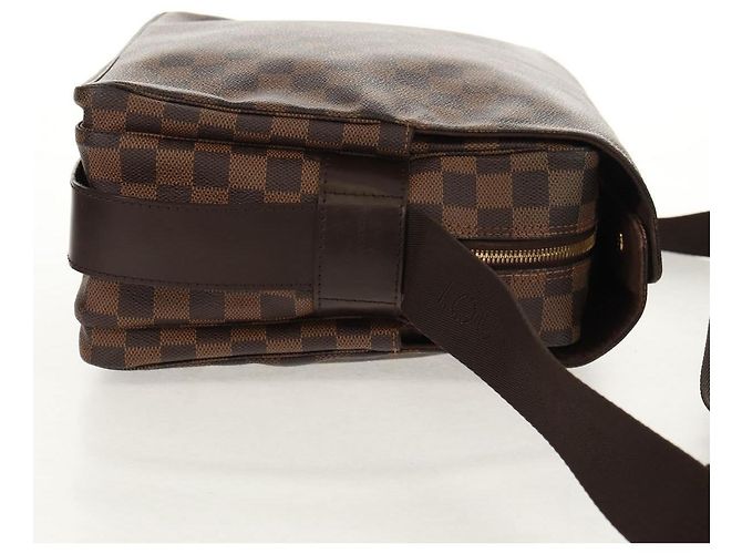 Borsa a mano Naviglio Damier Louis Vuitton Marrone - vista 4
