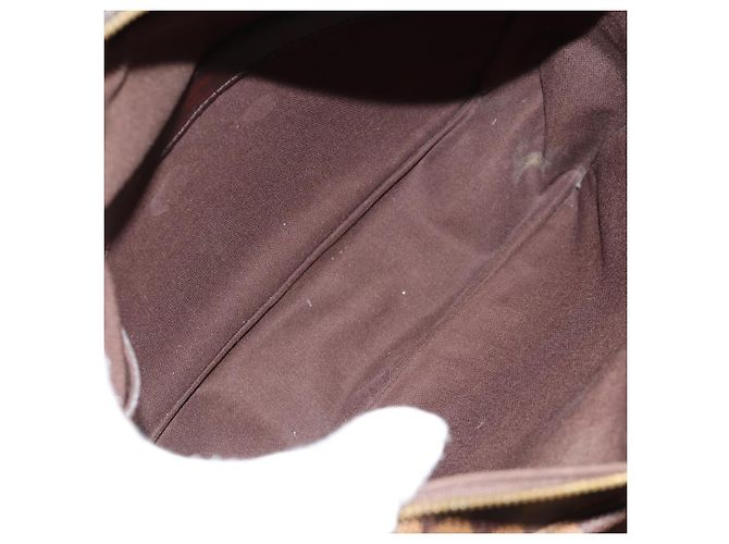 Borsa a mano Naviglio Damier Louis Vuitton Marrone - vista 5