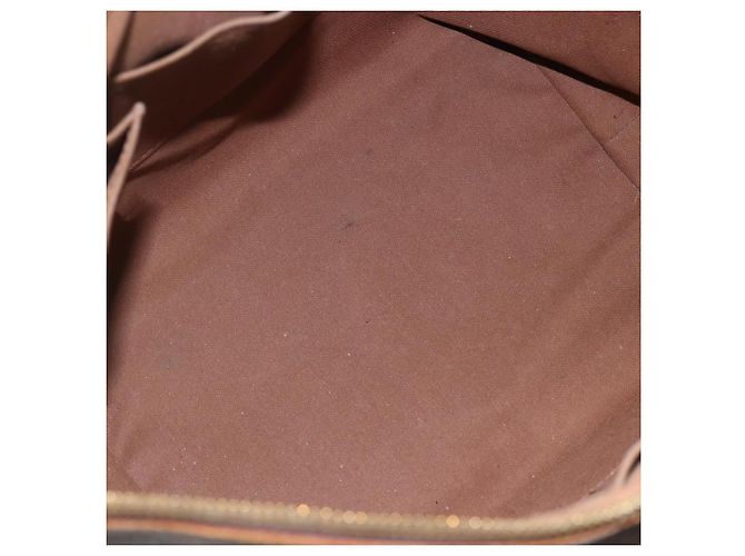 Borsa Louis Vuitton Palermo in tela Monogram PM Marrone - vista 5