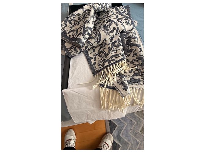 Cambon Chanel Pañuelos Blanco roto - vista 10