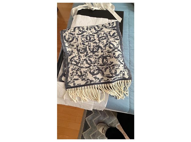 Cambon Chanel Pañuelos Blanco roto - vista 14