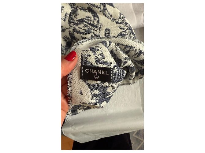 Cambon Chanel Pañuelos Blanco roto - vista 4