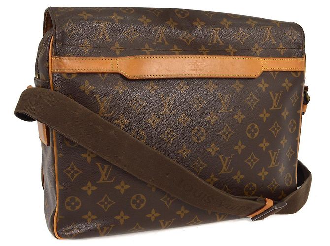 Borsa Messenger Abbesses Louis Vuitton in tela Monogram Marrone - vista 2