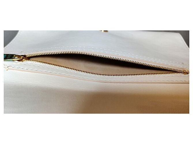 Alexander McQueen The Story borsa a tracolla in pelle bianca Bianco - vista 17