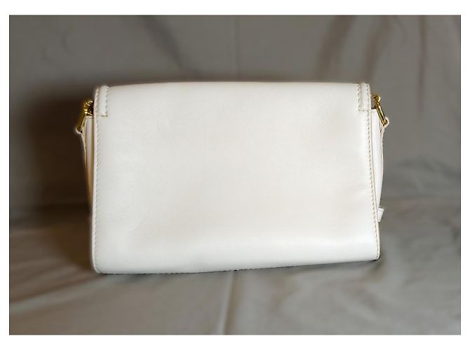 Alexander McQueen The Story borsa a tracolla in pelle bianca Bianco - vista 4