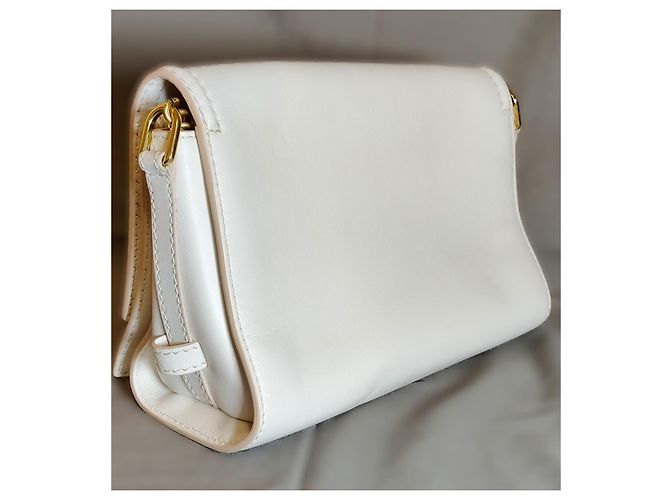 Alexander McQueen The Story borsa a tracolla in pelle bianca Bianco - vista 5