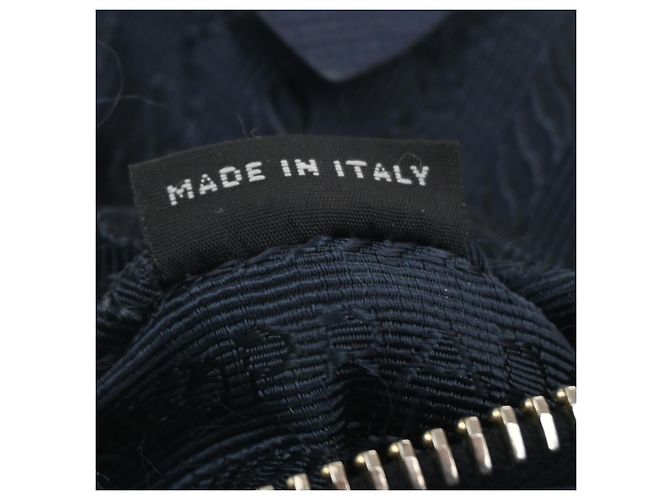 Prada Zip Convertible Shopping Tessuto com couro Saffiano Medium - vista 6
