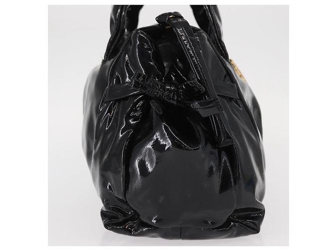 Gucci Hysteria Convertible Top Handle Bag Patent Small Black - view 4