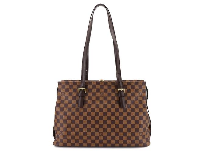 Borsa Tote Chelsea Damier Louis Vuitton Marrone Damier ebene - vista 2