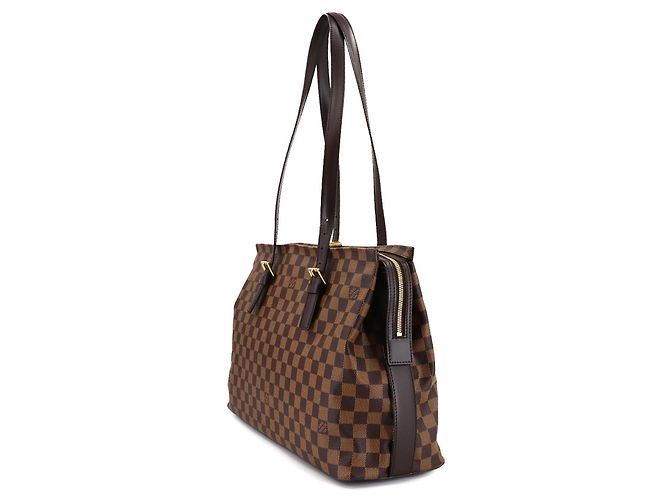 Borsa Tote Chelsea Damier Louis Vuitton Marrone Damier ebene - vista 3