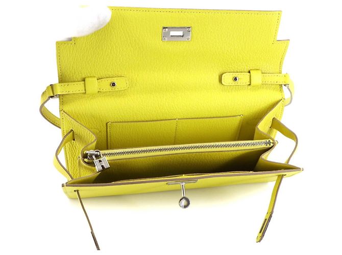 Sac à épaule Kelly To Go d'Hermès Doré - vue 6