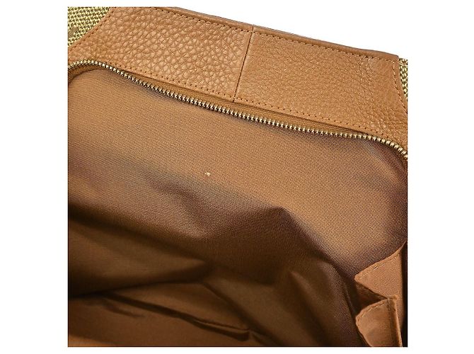 Bulgari Bvlgari Logomania Canvas Marrone - vista 3