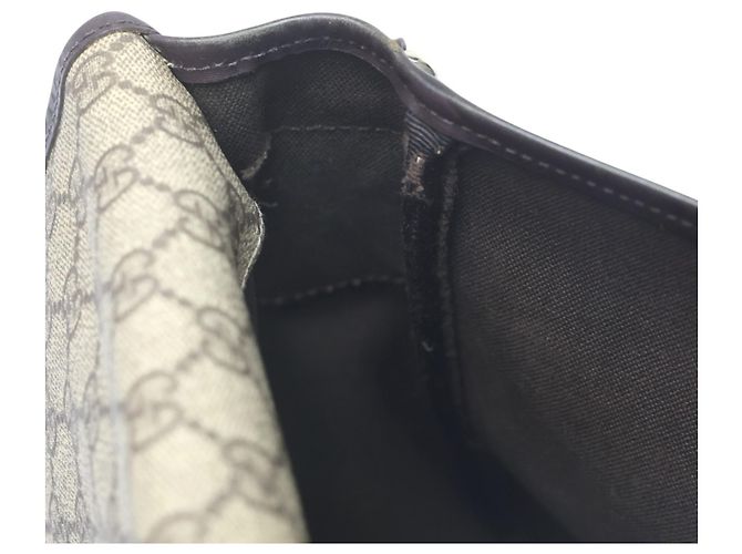 Borsa a Spalla Gucci GG Plus Marrone - vista 20