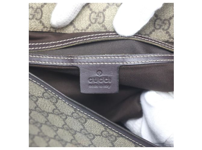Borsa a Spalla Gucci GG Plus Marrone - vista 21