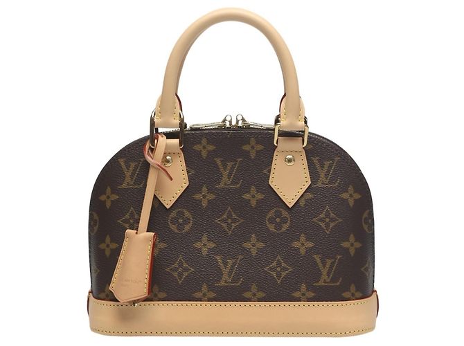 Louis Vuitton Alma BB Monogram Canvas Tote Bag Braun Monogramm - Ansicht 2