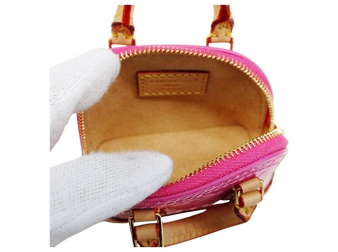 Charm per Borsa Micro Alma LV Mix Vernis di Louis Vuitton Rosa - vista 5